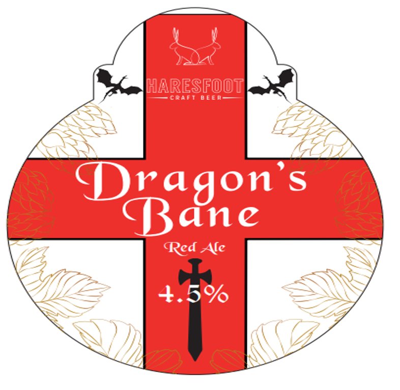 HaresfootBrew's tweet photo. Happy #StGeorgesDay2018 ! We're delighted that people have been enjoying our Dragon's Bane #brew, which has sold out in a number of pubs! Never fear though, it'll be on tap at the fantastic Lions of Bledlow later this week πΊ #craftbeer #tryanewbrew #buckinghamshire #chilterns https://t.co/7l0VsYhsdy