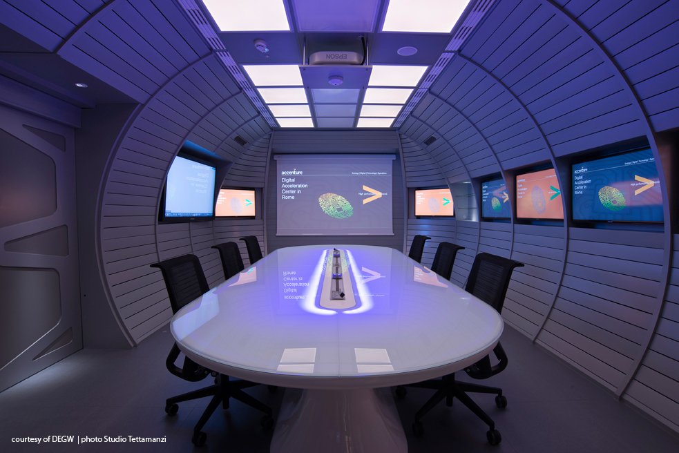 ThinkFutureDesi's tweet photo. Our Info Table, designed for ZAD, part of the futuristic meeting room in Accenture headquarters in Rome, thanks to a beautiful project by DEGW a brand of LOMBARDINI22 #design #table #futuristic #interiordesign #meeting Discover more on https://t.co/iFQbIMabqb https://t.co/Hkj7QRrycZ