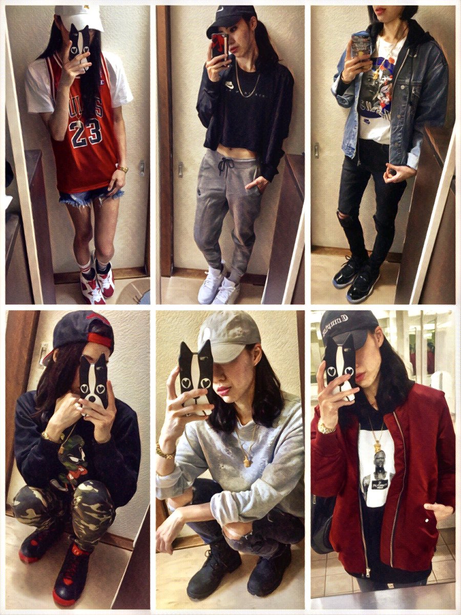 airixx115's tweet photo. フォルダ整理してて思ってんけど
私色んな格好してるなーって
ふと思いました…🤣💥💦笑笑

一般的にはこんな格好してる
女の人少ないしウケ悪いけど
"良い"って言うてくれる人が
おるだけで嬉しいし好きな格好
して良いんやって思える😭💓 https://t.co/17jpPM8YBy