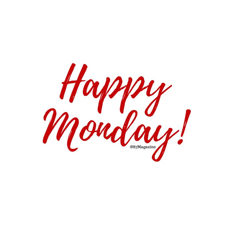 87Magazine's tweet image. 💫✌️💋👑Hey #Monday! 💫✌️💋👑
・・・
New Monday, New Week, New Goal!
・・・
#87Magazine #Lifestyle #mondayinspiration #Goals #mondaymotivation #HeyMonday #MondayVibes