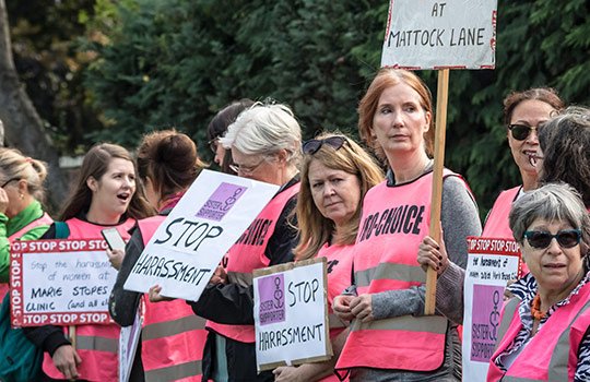 bmj_latest's tweet photo. Should doctors support restrictions on anti-abortion protests? As eight other councils consider following the lead of Ealing council, read this feature (2017) on the feelings of doctors on both sides of the fence https://t.co/rtnv83w8Pl https://t.co/lu4oKSNMPv