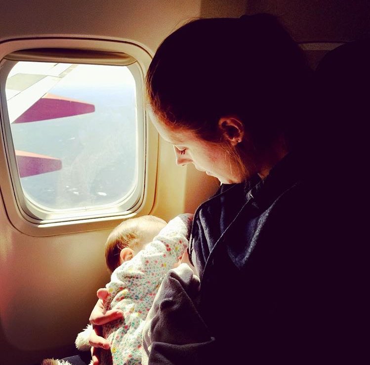 SpectraBabyUSA's tweet photo. Moments like these are to be treasured. Thank you #spectramom for sharing this precious moment 💕 #travelingmom #pumponthego #spectrababy #love #normalizebreastfeeding https://t.co/kF28FJAuYl