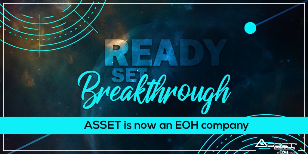 ASSETTechGroup's tweet photo. ASSET Technology Group is pleased to announce that a large multinational company based in South Africa @EOH_INT has acquired 70% of ASSET shares, and now ASSET is officially a member in EOH International Group
Learn more: https://t.co/B88Bg3y3LL
#ASSET #EOHFamily #EOH_INT https://t.co/g2FvrS9eAs