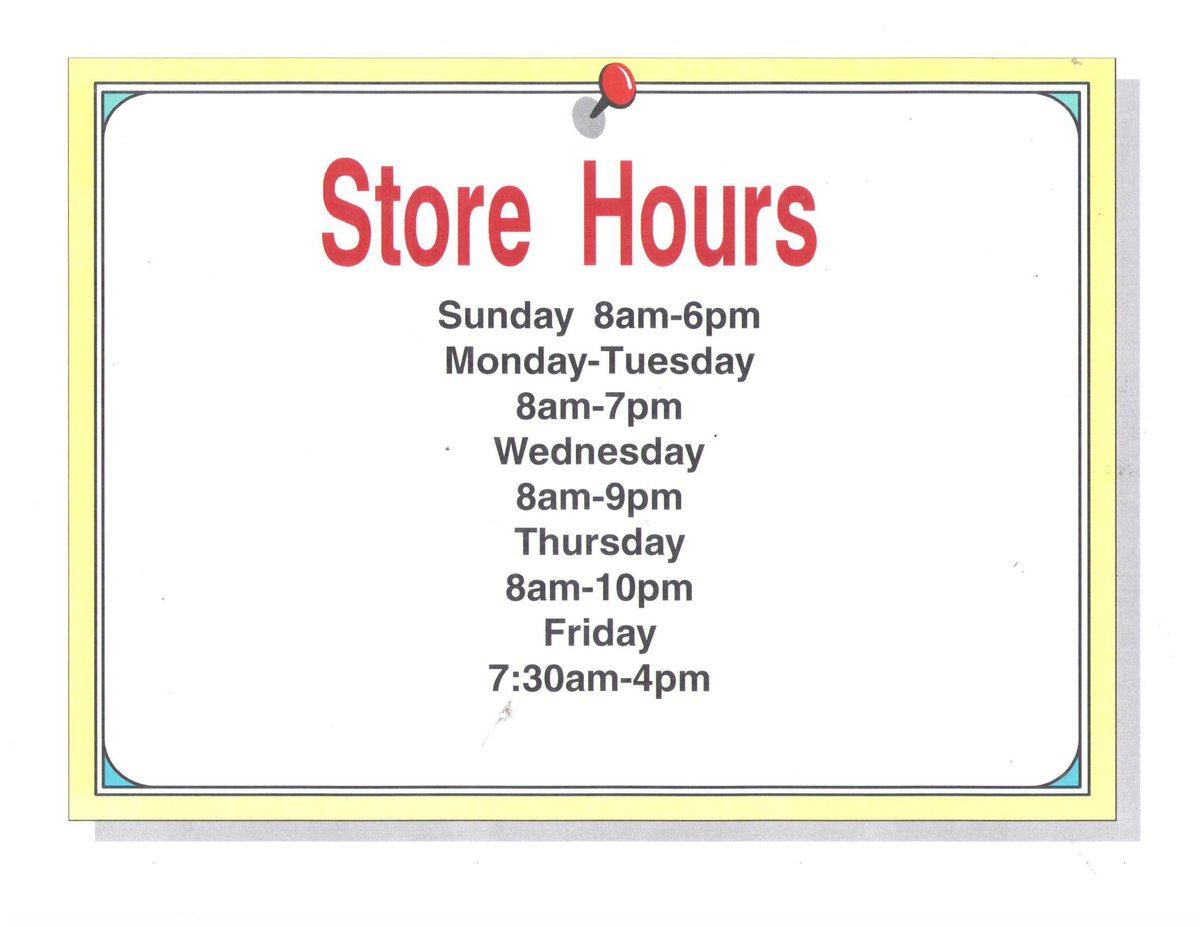 Attention customers: Here are Hungarian Kosher Foods' new hours (with Sunday!).
Sun., 8am-6pm
Mon. - Tues., 8am-7pm
Wed., 8am-9pm
Thurs., 8am-10pm
Fri., 7:30am-4pm