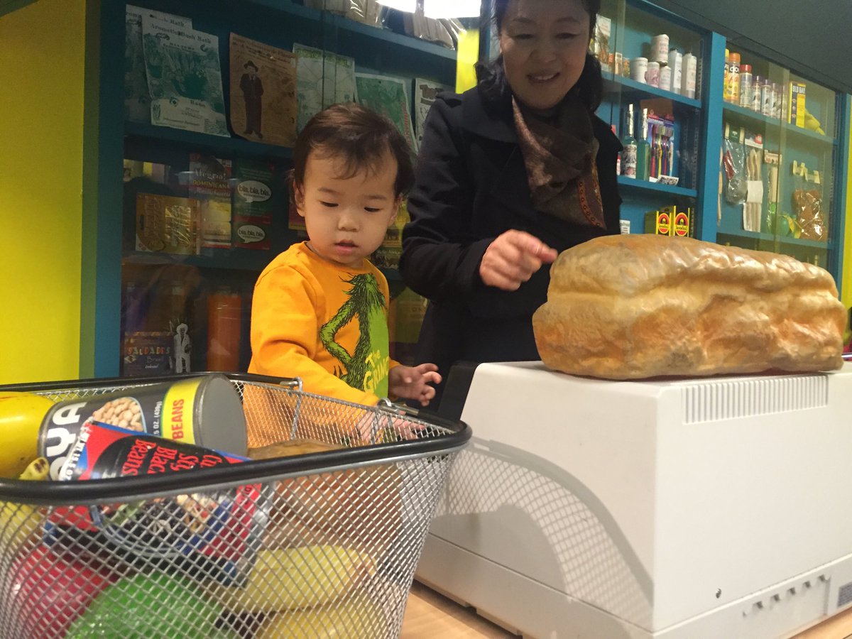larrykim's tweet photo. My nanny is retiring this week after 3.5 years with #ppckid (his entire life) sad week as he is so attached to her! Here they are at Boston science museum at age 2. https://t.co/TQOxHrLTEl