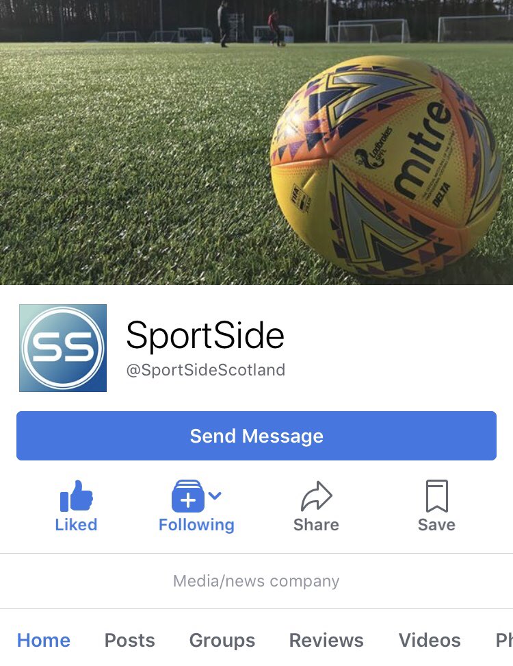 Make sure to head over and like our Facebook page if you haven’t already. 

We have exclusive clips of interviews on the platform so check out the page from the link.

m.facebook.com/SportSideScotl…
