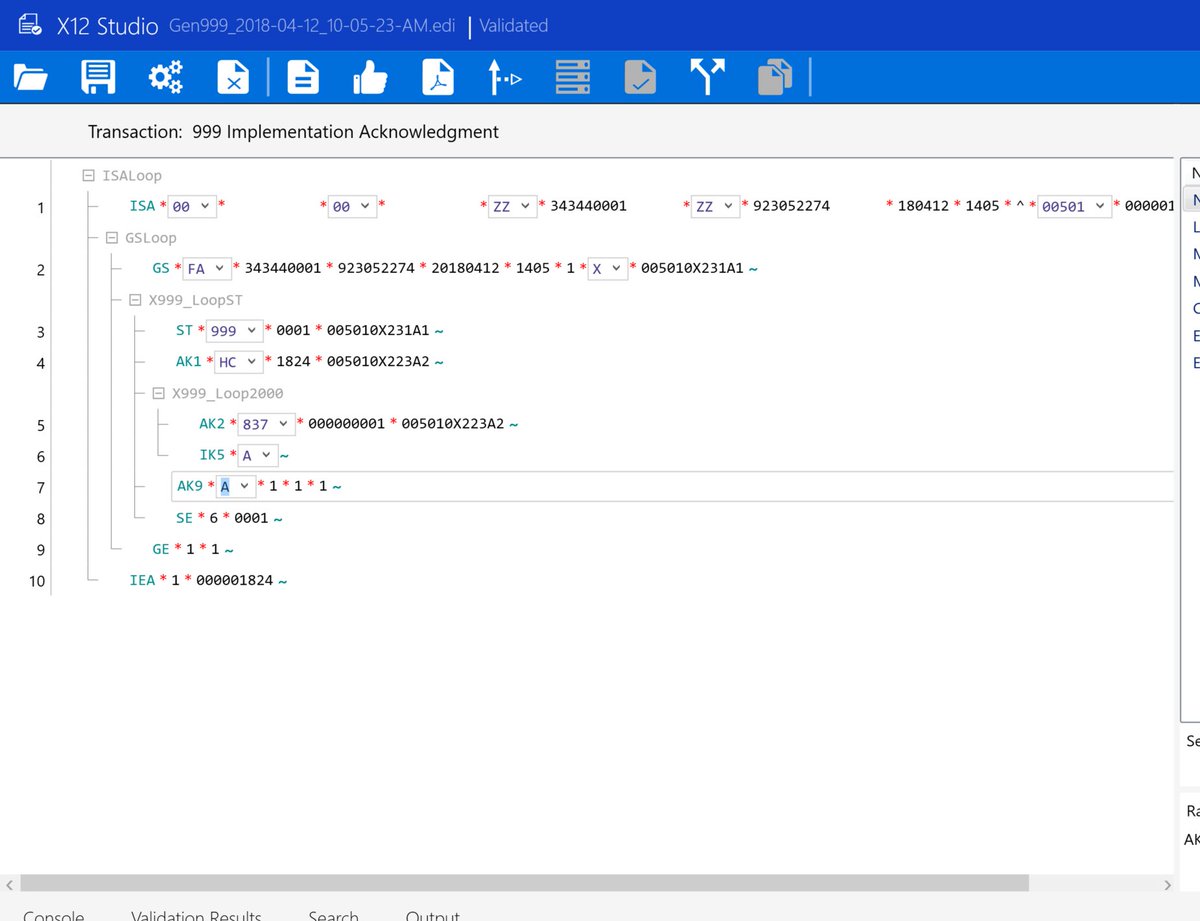 stankeniii's tweet photo. My blog on testing, validating, and returning 999 Acks for #HIPAA #X12 #EDI files. https://t.co/Pz3p1PBDZa https://t.co/kcJ9nDDMOq