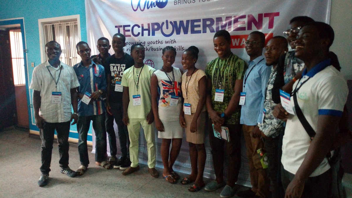 princetegaton's tweet photo. #TechPowerment Warri kicked off today till friday. Free training on web design, drone making, digital marketing, blogging and entrepreneurship.
@warritechnetwok https://t.co/27iUVXmSAG