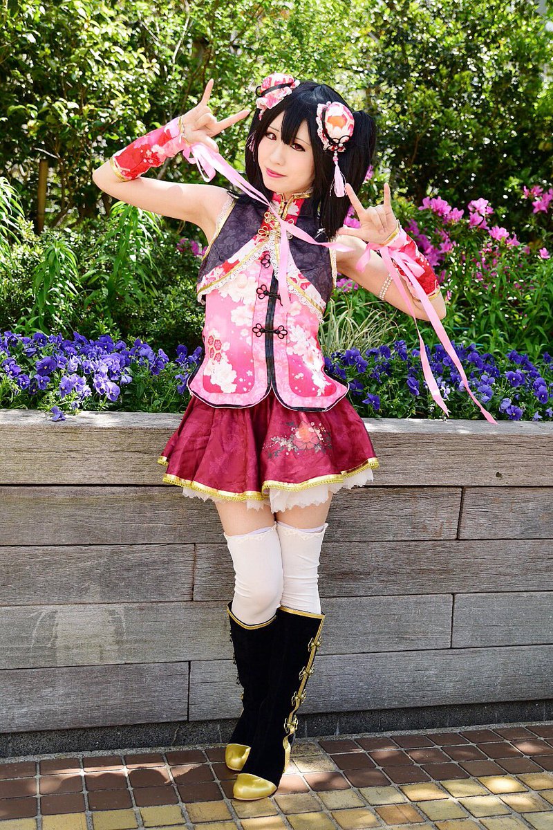 ラブライブ！矢澤にこチャイナ覚醒後コスプレ衣装➕ブーツ サイズ有】コスプレ衣装 覚醒 チャイナドレス矢澤 にこ チャイナ