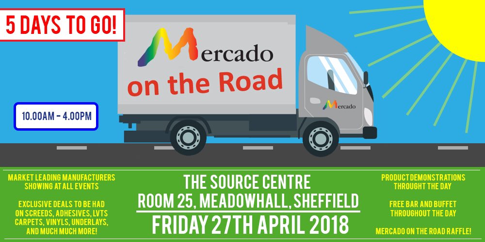 JodyatMercado's tweet photo. Don't forget this Friday is our first Roadshow at Sheffield....massive deals and bargains galore. We have a whole host of major manufacturers there on the day as well. Hope to see you there https://t.co/i0ML6pjJGy