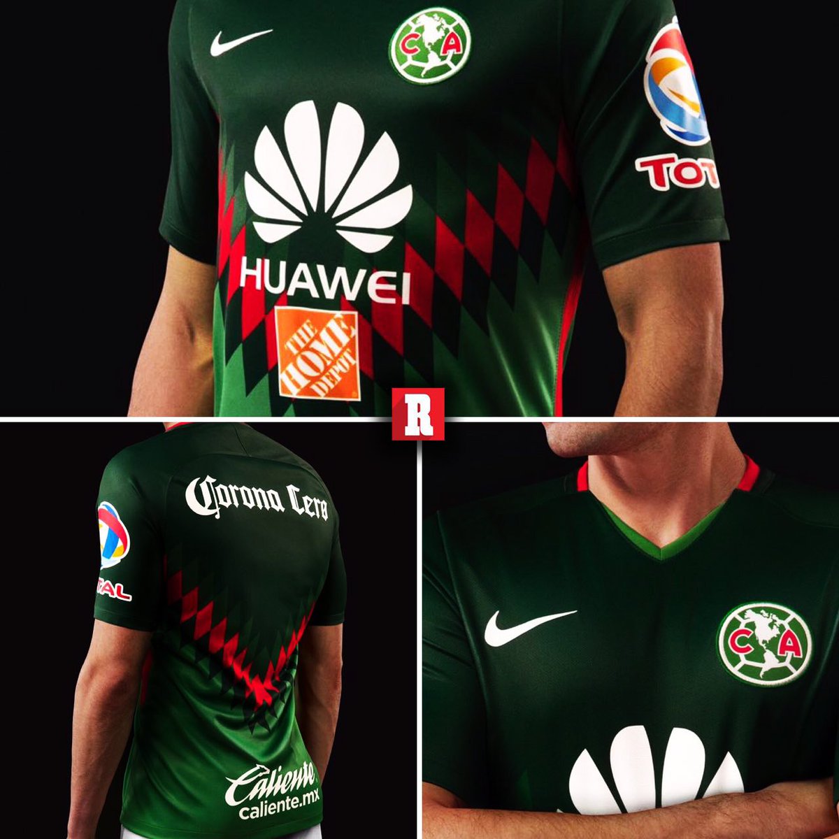 record_mexico's tweet photo. ¡DE VERDE!

El @ClubAmerica y @nikemexico acaban de presentar el nuevo plumaje de las Águilas... Los colores están inspirados en México quien ya se alista para #Rusia2018  #SomosUnMismoColor 🇲🇽⚽️🦅

RT si ya lo quieres tener

https://t.co/pfff5T0fPJ https://t.co/9kRgOhp1og