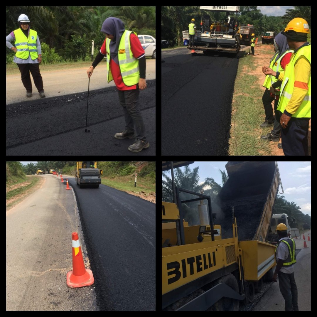 RC_Maran's tweet image. Dalam pembinaan - Trial lay - Kerja2 Berkala pavemen FT1534 Jalan Utama Felda Jengka 9,12&amp;amp;13 #teamroadcare #InfraRakyat @jkrmaran @JKRPAHANG @JKRMalaysia @MOWorks @Roadcare_Msia @Roadcare_Phg @ProtascoBerhad