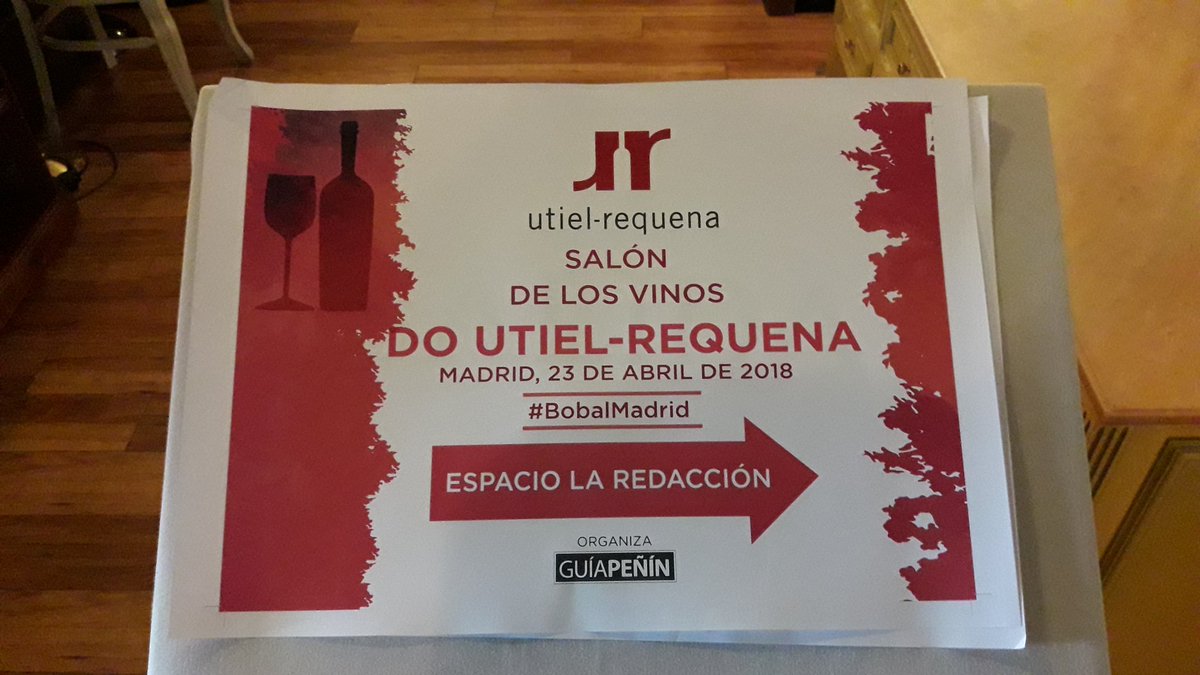 dmanso73's tweet photo. Ya en el Salón de Los Vinos @DOUtielRequena en @abcserrano con las novedades 2017 y una especial sección de Rosados 
#Bobal #TerritorioBobal #BobalMadrid https://t.co/10MQaFc5cu