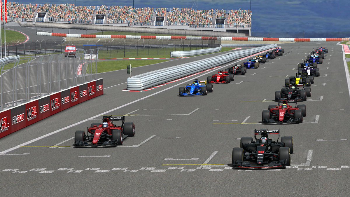 VulcanRacing's tweet image. Vulcan über alles!

We took our first 1-2 of the season in the @wagaracing European GP, as Philip took his second win of the season, with Mac finishing closely behind after a tight battle with Woznica. #FW2018 #ForzaVulcan