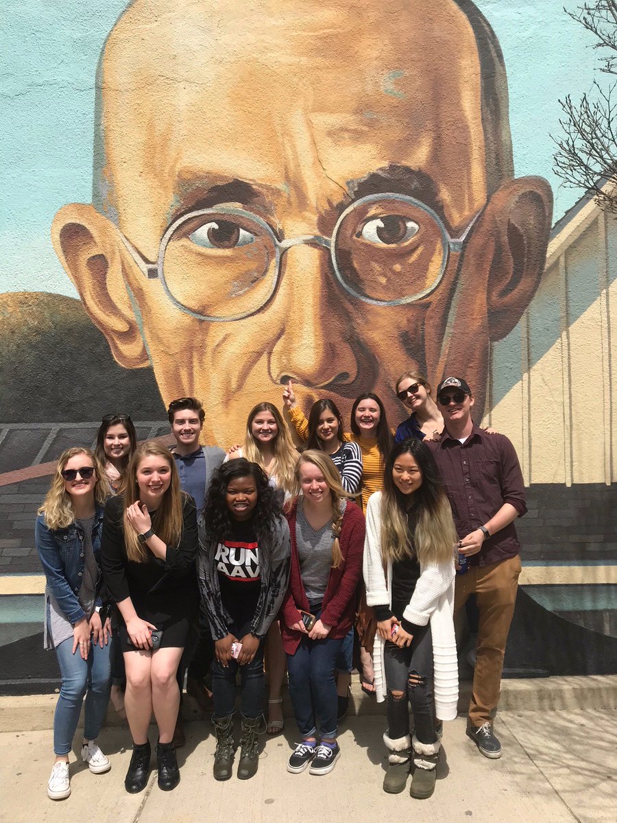 LawrenceTower's tweet photo. Thanks again, @rhac! Lawrence Tower OAs and RAs had a great time at The Candle Lab and @jenisicecreams before finals this week! https://t.co/lTYYSosFDR