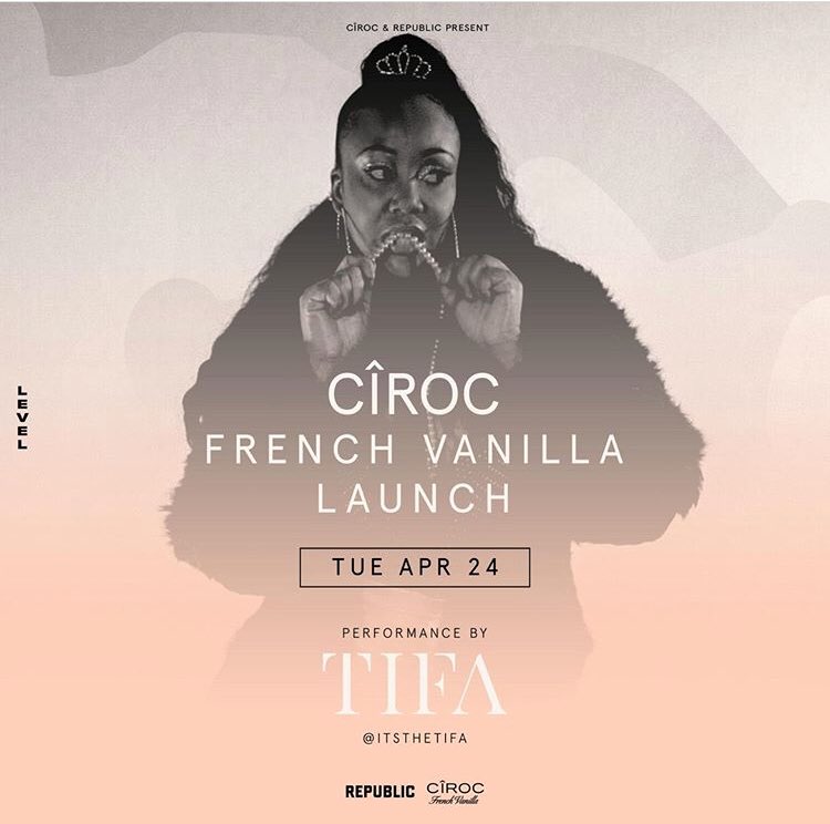 Ya girl will be performing at the Launch Of Ciroc’s new French Vanilla flavor inside @republic958 tomorrow night 🔥 Vancouver B.C. What’s good? #tifa #dancehall #dancehalldivachic #vancouver #ciroc