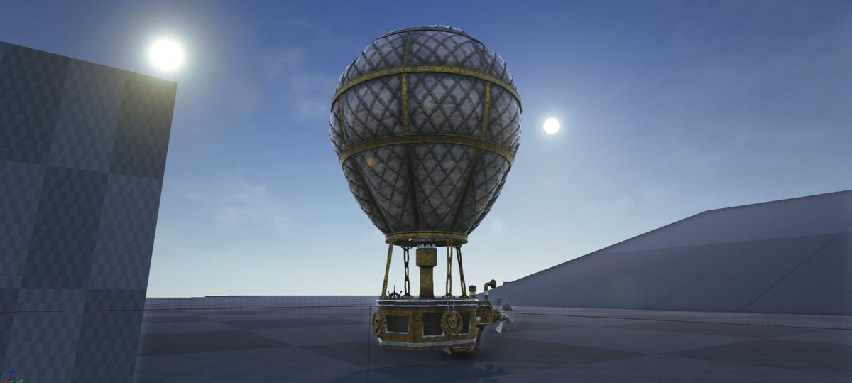 iSPEZZ's tweet photo. Steampunk Re-Modeled New Hot-air Balloon! #ArkModProgram #playARK #ArkSurvivalEvolved #ArkSteampunk @Jatheish @survivetheark @ComplexMinded @ZenRowe https://t.co/6UqIOZK9W8