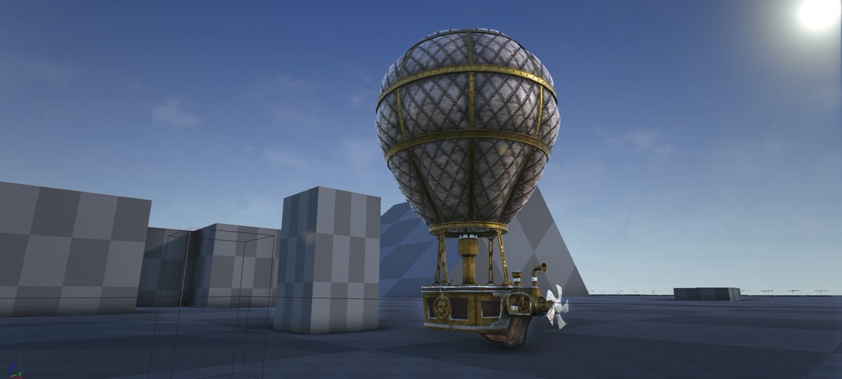 iSPEZZ's tweet photo. Steampunk Re-Modeled New Hot-air Balloon! #ArkModProgram #playARK #ArkSurvivalEvolved #ArkSteampunk @Jatheish @survivetheark @ComplexMinded @ZenRowe https://t.co/6UqIOZK9W8
