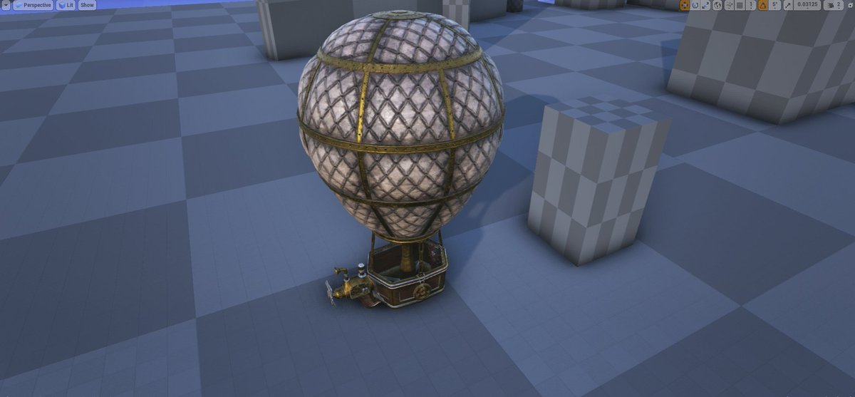 iSPEZZ's tweet photo. Steampunk Re-Modeled New Hot-air Balloon! #ArkModProgram #playARK #ArkSurvivalEvolved #ArkSteampunk @Jatheish @survivetheark @ComplexMinded @ZenRowe https://t.co/6UqIOZK9W8