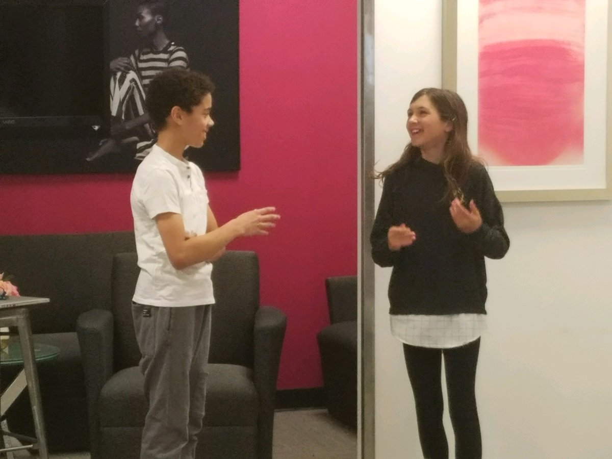 actors_training's tweet photo. Clearly, these kids had a great time this Saturday! #ACTLouisville's Beth Hall, made the trip to #Indianapolis to work with budding actors at the @HelenWellsAgenc. Stay tuned to find out when she will be there next. #ActorsCenterforTraining #MakeItHappen #ActorsTraining #Actors https://t.co/UFfrB8APZs