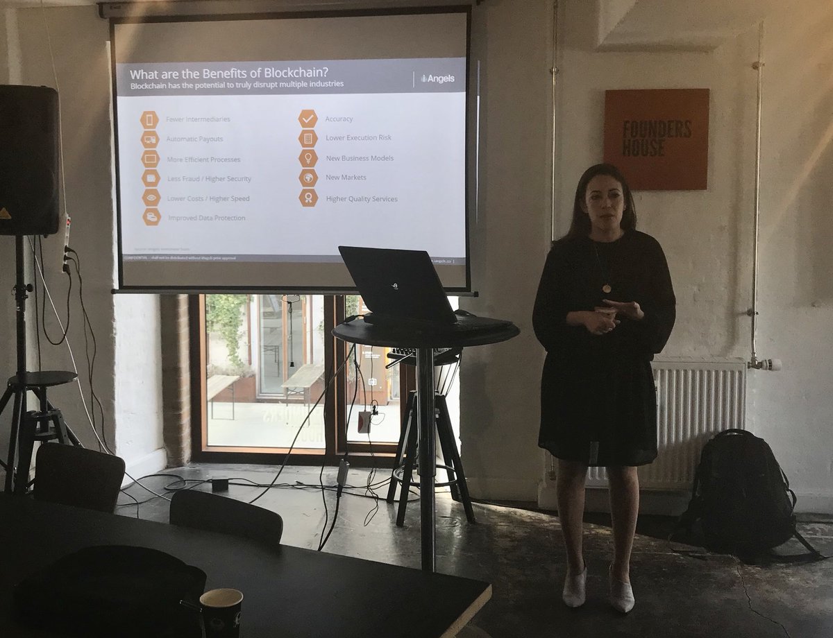 FiBANorg's tweet photo. ”Every decade or so, a new technology arrives that transforms our world” says Lilach Danewitz from @iAngelsCrowd referring to #blockchain opportunities for #investors and #startups

#FiBANCopenhagen #angelinvesting #ICO #fintech @DanBAN_org @FintechFinland https://t.co/WGMDoICnIx