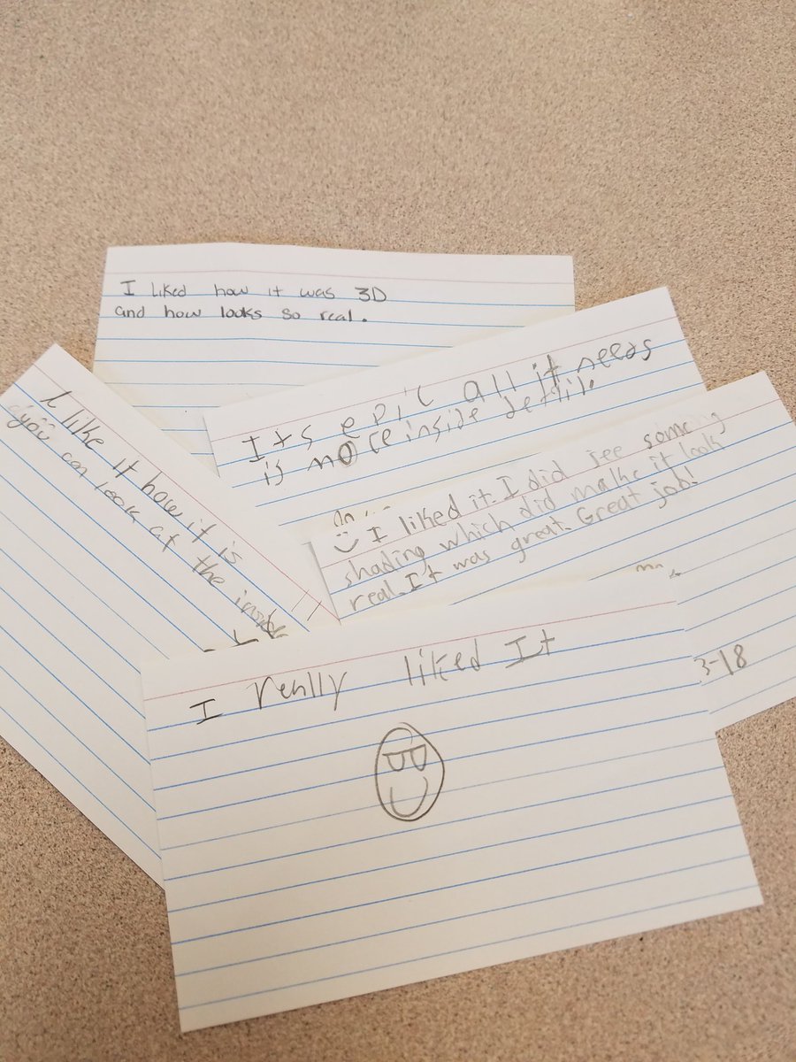 KimRetired2022's tweet photo. Thank you #Google &amp; #Joe Langely for bringing AR to #Aversboro #awesome! I think "I loved it!" Says it all! @JessiTufillaro @AversboroElem @AversboroESOwls @AES_5th_Sposato @AES_5_Tompkins @AES_5th_Murphy @a https://t.co/qBSN88xpKv