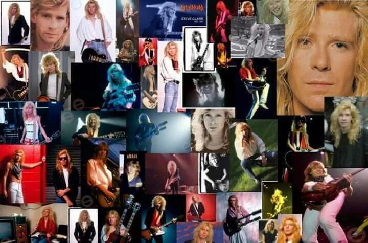 Happy birthday to Steve Clark of Def Lep. 