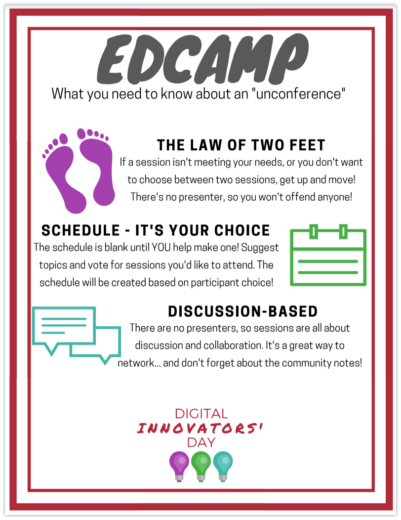 aundreajenkins's tweet photo. Are you excited for #gcsdid? @gcouros is our keynote and you will choose the other sessions Edcamp style! Add ideas here and vote for your favorites! https://t.co/bp2PzVxepr #gcsdid #gcsk12 https://t.co/EIJYNStfwK