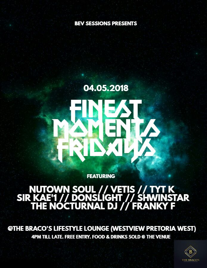 JussoulSA's tweet photo. 30 April @KofifiCafe
04 May @BracosLounge
#BevSessions
#WhatMonday?
#FMF https://t.co/IVtrAb4Kct