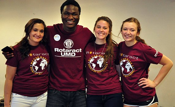 Rotary tweet picture