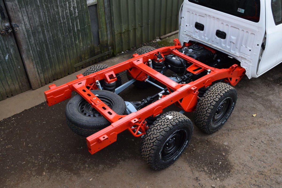 pickupsystems's tweet photo. Our new @ToyotaGB Hi-Load 6x6 will be launched at @TheCVShow tomorrow till Thursday on stand 5H120.
See you all there!
#6x6 #pickupsystems https://t.co/VL1afst8fQ