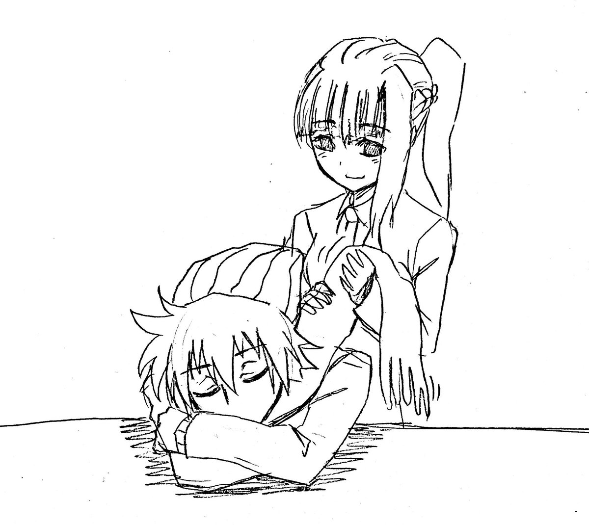 「…風邪引きますよ」 