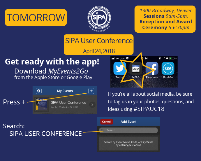 This time tomorrow we will be kicking off the 8th annual SIPA User Conference - make sure you're ready for it with the conference app! #SIPAUC18