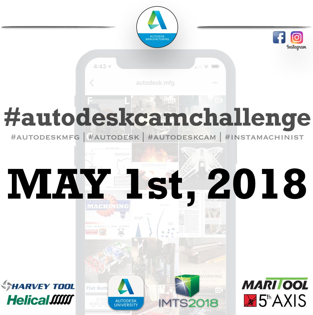 AutodeskHSM's tweet image. Don&apos;t forget...(IG: autodesk.mfg)

Big thanks to all of our Partners for their donations.

#autodeskcam #fusion360 #autodeskcamchallenge #fusioncamchallenge #autodeskmfg #instamachinist #machining #powermill #featurecam