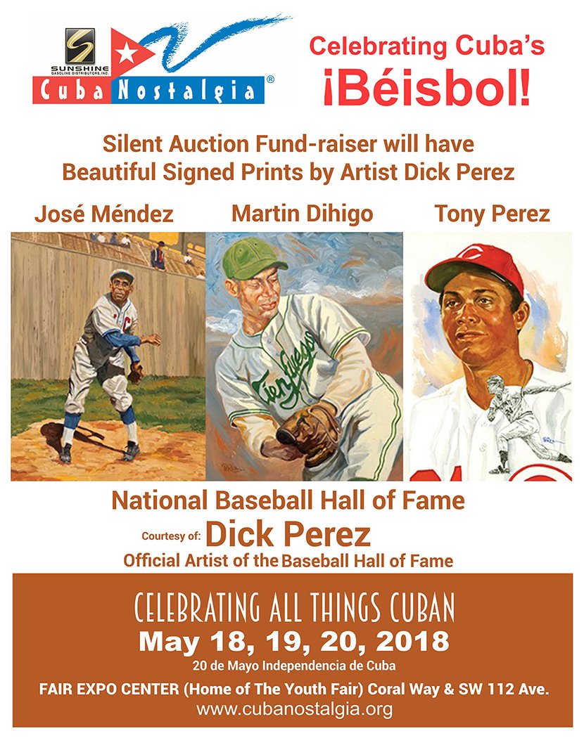 CubaNostalgia's tweet photo. #CubaNostalgia2018 will welcome art lovers and collectors with works from an elite group of more than 30 fine artists. This year, our theme is #Beisbol and we can’t wait to show you the amazing artwork we will be showcasing!

https://t.co/V0sxre5xWN https://t.co/hFUuL4QGp1