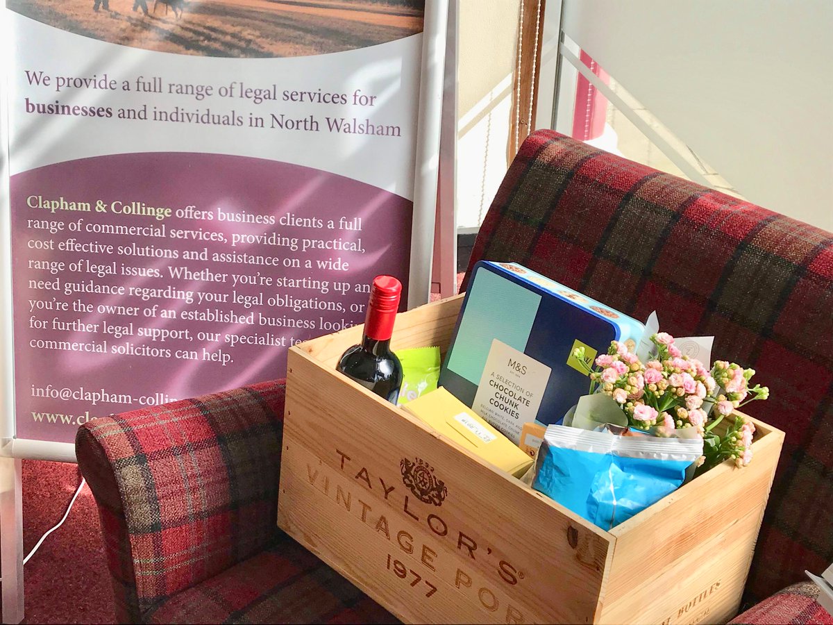 ClaphamandC's tweet photo. Wow what a day for thank you's - Another lovely thank you received this afternoon for @Gabbyhay . Gaynor is a #Solicitor working in our residential #property team out of our North Walsham office - why not give us a call for a no obligation quote 01692 660230 #MondayMotivation https://t.co/J2he17U0Av