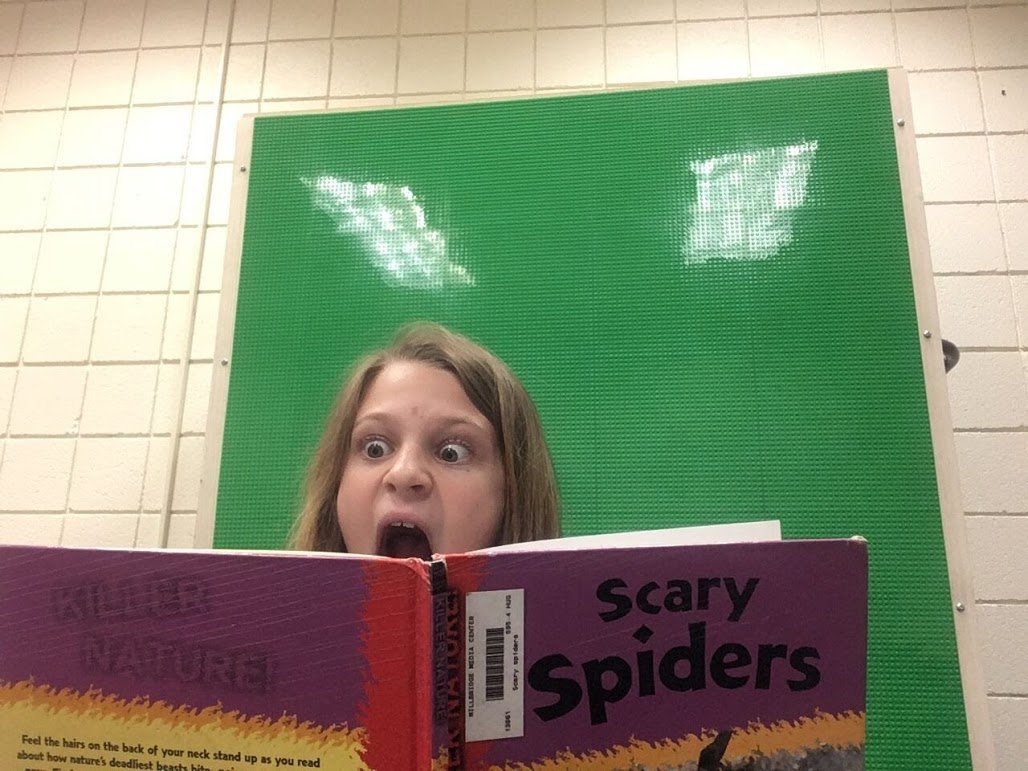 Congrats to our Week 2 School Library Month selfie winner from <a href="/RSSMillbridge/">MBES</a> ! @RSSinformation #rssmedia