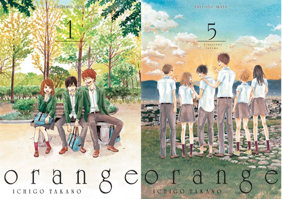 AKATAmanga's tweet photo. Les tomes 1 et 5 de "orange" sont repartis en impression :) Re-stockage prévu pour le 15 mai ! On fête tout de même le dixième tirage du tome 1, c'est pas rien !!! Il totalise plus de 40 000 exemplaires vendus en français #ShôjoMangaMatters https://t.co/zPowVa3UWq