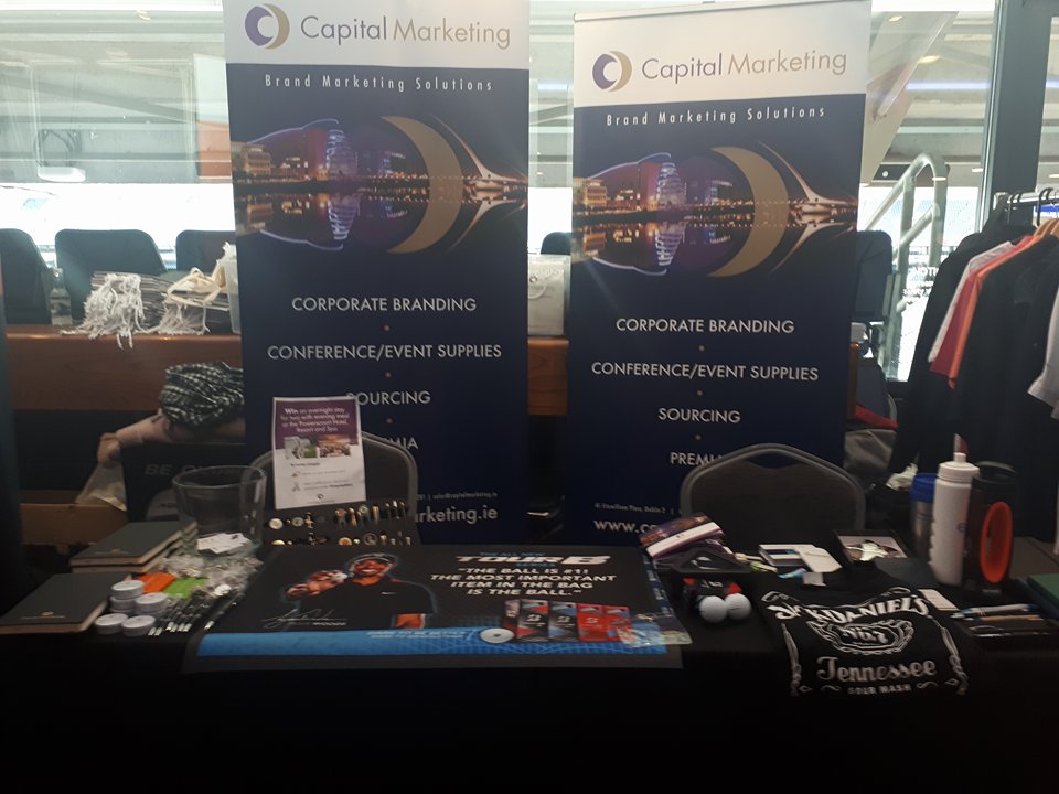 CapitalM41's tweet photo. Fiona and Niamh here showcasing some samples at the @All_IreSummit. Tell us what was your highlight of the day? #allirelandsummit #outofoffice https://t.co/yBAw5sf2Wn