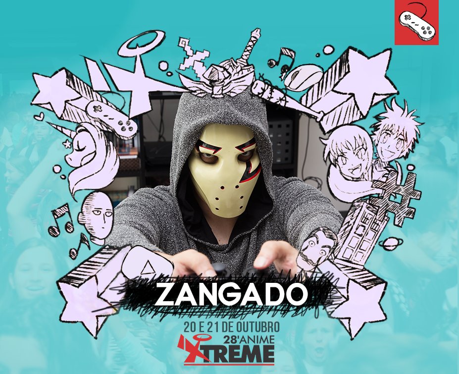 _Animextreme's tweet photo. ZANGADO - ATRAÇÃO GAMER!
INGRESSOS PROMOCIONAIS DISPONÍVEIS! VENDA EXCLUSIVA E POR TEMPO LIMITADO EM: https://t.co/Pq8uQTxPez
O #Animextreme acontecerá nos dias 20 e 21 de Outubro no Centro de Eventos FIERGS em Porto Alegre/RS.
#OutubroVaiTer #VemProAX #MelhorEvento https://t.co/3sLfEKBV0G