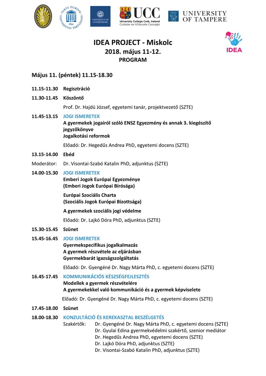 IDEAHungary's tweet photo. Következő állomás: Miskolc!
Az IDEA projekt keretében, május 11-12-én megrendezésre kerülő tréning helyszíne: Collovini Kft. (Pannónia Szálloda), 3525 Miskolc, Kossuth u. 2
A tréningen való részvétel ingyenes, de regisztrációhoz kötött: https://t.co/5ey1GgSbBC https://t.co/twNB51GwuG