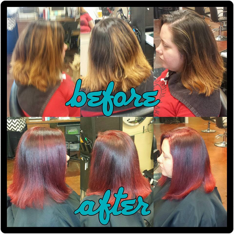 ahugheshairdesi's tweet image. Got to love the Red we are doing here at #modernmusesalon #ombre #framesicolor#moroccanoil #ahugheshairdesign #annhugheshairdesign #stylistforever #stylist