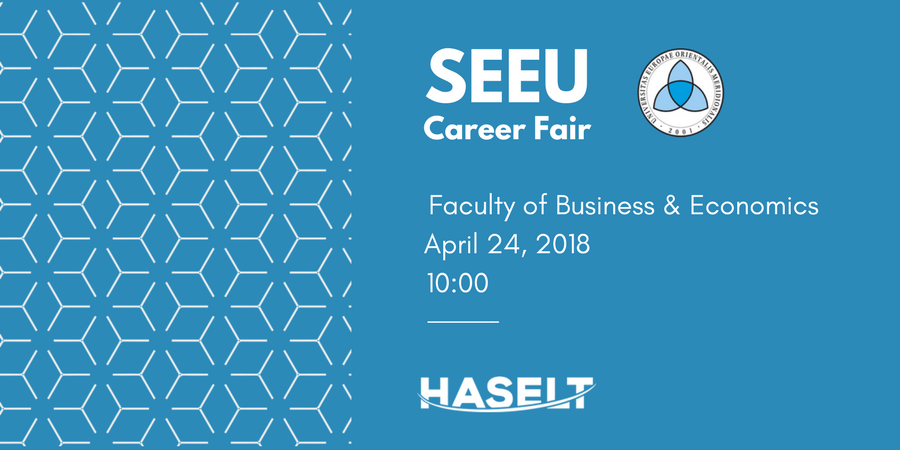 HASELT's tweet photo. Visit our stand to learn more on the 2018 summer internship, and employment opportunities with HASELT. https://t.co/2cMaKDfv1c
