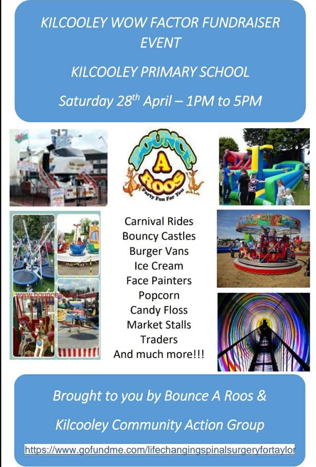 TaylorPollock9's tweet photo. Retweet Please🌟🌟WOW FACTOR FUNFAIR in Bangor This SATURDAY!!🌟🌟STALLS AVAILABLE #Bangor #funfair #Fundraising #bounceycastle #Kids #funday #childrensfunday #stalls #popcorn #icecream #candyfloss #sweets #fun @bangordailynews @bangorfc @coolfm @northdowncraft @CraftNI @craft https://t.co/9KNyUzPq7L