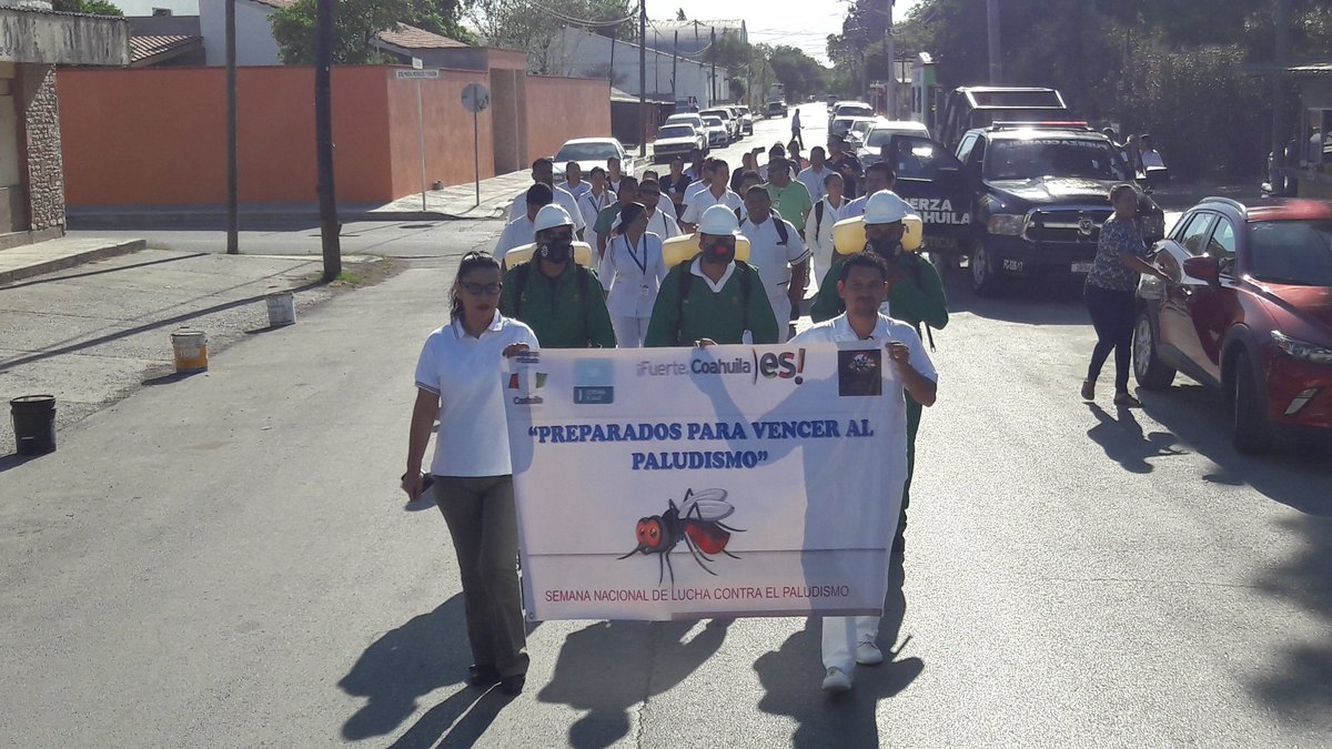 js02coah's tweet photo. #Preparandonosparavenceralpaludismo, celebracion del desfile del "Dia Mundial de Lucha contra el Paludismo" en la Juirsdiccion 02 Acuña. https://t.co/1BvdCQXZD2