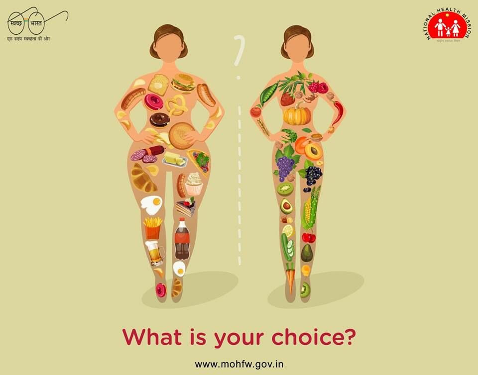 Rachna Chhachhi ✨ on Twitter: "@AnupriyaSPatel did the government really make this body shaming ad? Women can eat healthy but have hormonal issues due to which they have excess weight as well.