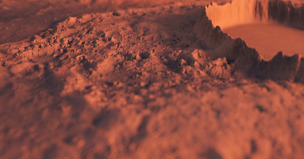 BryanTheColeman's tweet image. Macro Craters 02 - Mars

#displacementMaps #moon #craters #C4DtoA #c4d @maxon3d @AdobeAE #mars