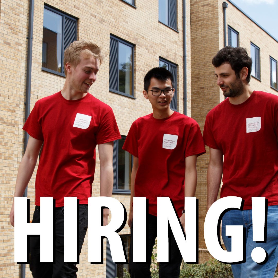 USWCreative's tweet photo. Have you got what it takes to represent your university? We are recruiting for ambassadors and hosting a training session on Wednesday 3rd May! Keen to know more? Sign up here π https://t.co/nD61xOPxWx #jobs #USWCardiff https://t.co/cLdnF7Ymae