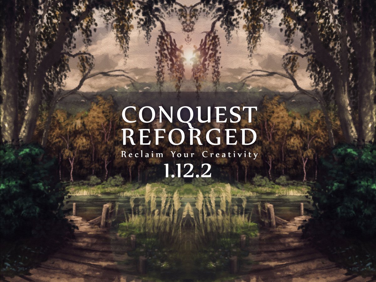 Let the countdown begin! In just 5 short days Conquest Reforged 1.12.2 will be released! Get ready to survive in the most immersive Minecraft experience you have ever had!! 

#WeAreConquest #WeAreReforged