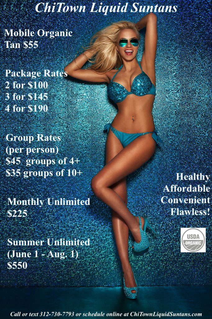 Prom, Wedding, &amp; Tan Package Deals - mailchi.mp/013e3014de3f/p… $45 Mobile Organic Tans